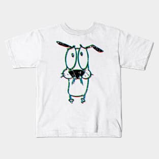 Courage the dog Kids T-Shirt